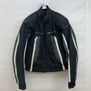 Spyke Motorcycle Jacket Men’s Black Size L - Picture 1 of 15