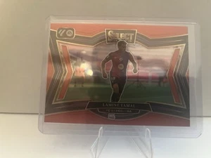 2024-25 Panini Select La Liga Field Level Red Prizm SP Lamine Yamal Barcelona - Bild 1 von 2