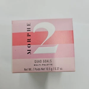 NEW Morphe 2 Quad Goals Multi-Palette - Pink Please FAST SHIPPING - Picture 1 of 9