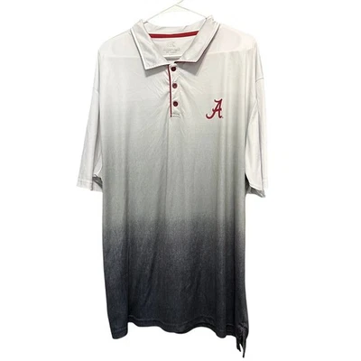 Colosseum Alabama Crimson Tide Ombre Buttoned Men's Shirt Size 3XL - Image 1 of 4