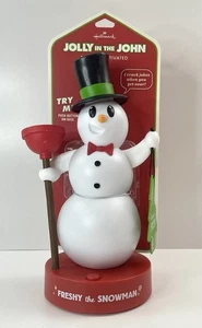 Not Working JOLLY in the JOHN Motion Activated SNOWMAN (FOR PARTS - NOT WORKING) - Picture 1 of 11