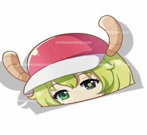 Lucoa Quetzalcóatl | Miss Kobayashi's Dragon Maid | Pegatinas de anime Peeker para Ca - Imagen 1 de 1
