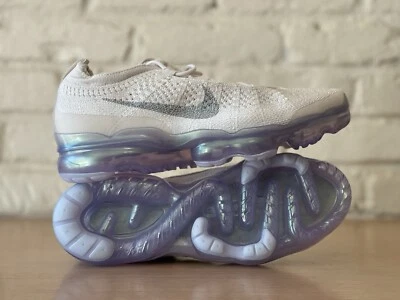 Tênis Nike Air VaporMax 2023 Flynit Phantom branco FD3148-002 feminino 11/homens 9.5 - Imagem 1 de 4
