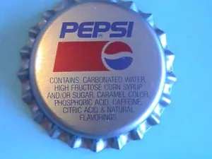 BOTTLE CAP PLASTIC LINED UNUSED PEPSI COLA SOMERS NY "12" ON REVERSE - Bild 1 von 3
