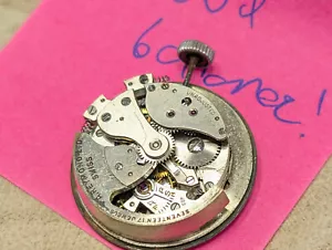 A. Reymond LTD swiss 17j bumper movement rensie autowind dial hands parts repair - Imagen 1 de 2