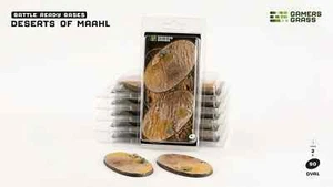 Gamers Grass Deserts of Maahl Oval 90mm (x2) New - Picture 1 of 4