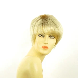 short wig for women very clear golden blond ref: louise ys PERUK - Imagen 1 de 8