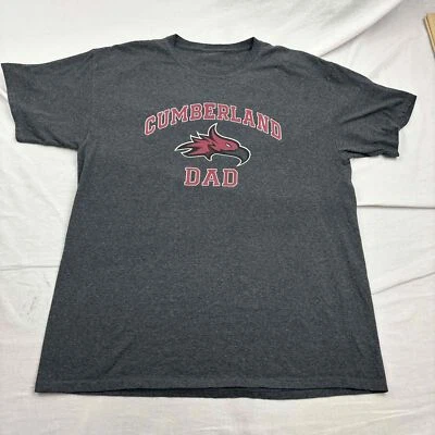 Cumberland University Phoenix Dad T Shirt Graphic Tee Cotton Medium Lebanon TN - Image 1 of 4