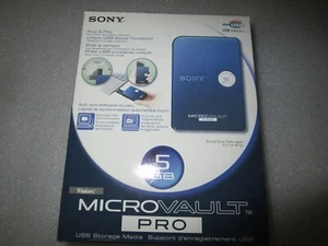Sony MicroVault Pro 5 GB for Windows - USB Storage Media - New in Sealed Box - Picture 1 of 7
