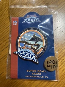 Pin Marlin Super Bowl XXXIX Nuevo en Paquete Sellado SB 39 Patriots Eagles Photoball - Imagen 1 de 2