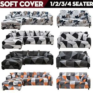 Stretch Sofa Cover Slipcover Couch Sofa Cover Furniture Protector 1/2/3 Seater