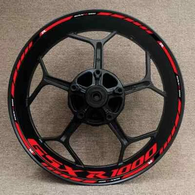 For Suzuki GSXR1000 motorcycle Wheel Hub Rim Decorative Decal Reflective Sticker - Image 1 of 3