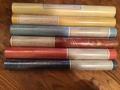Osborne & Little Wallpaper Mix Lot 6 Rolls 20.5” - Image 1 of 4
