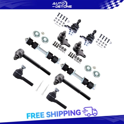 10 Front Tie Rod End Sway Bar Ball Joint For Toyota Pickup 1989-1994 1995 RWD Foto 1 de 4