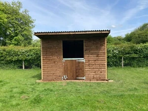 Horse/Pony Shelter/stable 12x12 more sizes avaible 16x12 18x12 24x12 36x12+ - Picture 1 of 16