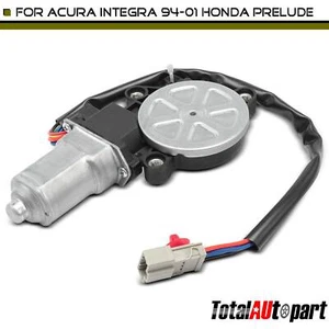Power Window Motor w/4-Pin for Honda CR-V Prelude 97-01 Acura Integra Front Left - Picture 1 of 8