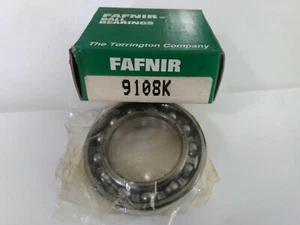 Fafnir 9108K Bearing, Open, Ball Bearing 40 mm ID, 68 mm OD, 15 mm Width Timken - Picture 1 of 1