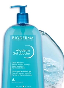 Bioderma Atoderm Gel Douche Gentle Cleansing Gel 16.9 FL OZ. Normal To Dry Skin - Picture 1 of 2