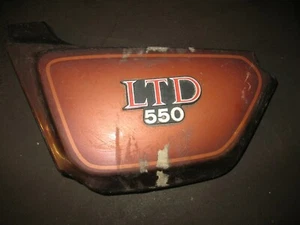1980-1983 KZ550 LTD LEFT SIDE FRAME COVER PANEL KAWASAKI KZ 550 #1 - Picture 1 of 5