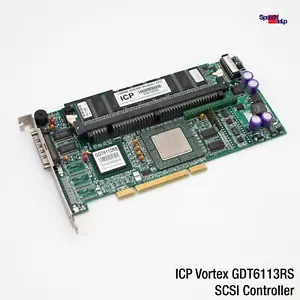 Icp Gdt6113rs Ultra 160 Raid Wide Scsi Pci Controller Adapter 68-Pin 128Mb Ram - Picture 1 of 4