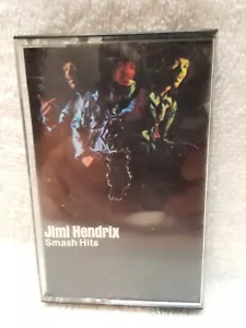 Jimi Hendrix: Smash Hits (Cassette Tape, 1969) Psychedelic Rock, Blues TESTED - Imagen 1 de 4