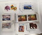 Mixed Australian Stamps Used-on Paper