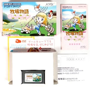 BOKUJOU MONOGATARI Mineral Town Girl Bokujo Nintendo Game Boy Advance GBA Reg Jp - Imagen 1 de 5