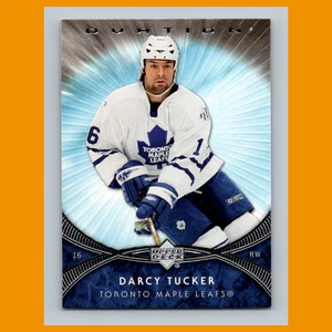 Darcy Tucker #154 2007-08 Upper Deck Ovation Toronto Maple Leafs Hockey Card NHL - Imagen 1 de 3