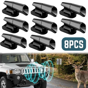 Silbatos ultrasónicos de advertencia de ciervos para automóvil 8 piezas ¡Dispositivo de alerta de seguridad automático! - Imagen 1 de 9