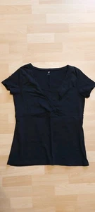  H&M Mama Stillshirt  in Größe L in Schwarz  - Bild 1 von 1
