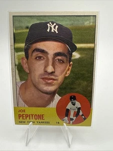 1963 Topps Set-Break #183 Joe Pepitone - Picture 1 of 4