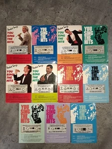 Pocket Songs You Sing The Hits Vintage Cassette Tapes Bundle - Picture 1 of 2