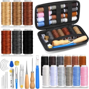 BUTUZE Upholstery Repair Kit, Leather Sewing Thread, Waxed... - Picture 1 of 7