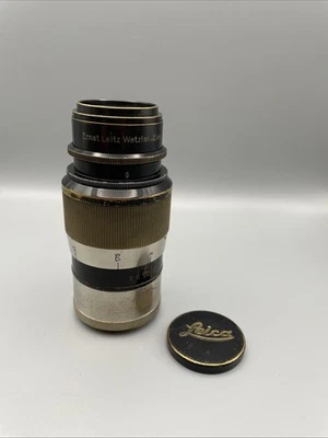 Leitz Wetzlar - Leitz Elmar-M39 4.5/13,5cm Black Paint Head - RAR! - Bild 1 von 4