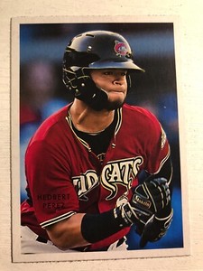 2022 Topps Heritage Minor League 1973 1953 Reprint Hedbert Perez RPA-10