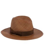 Hat Attack Panama Continental Hat Women's Brown