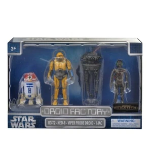 Disney Store Japan Star Wars Obi-Wan Kenobi Figure Set Droid Factory FedEx - Picture 1 of 6