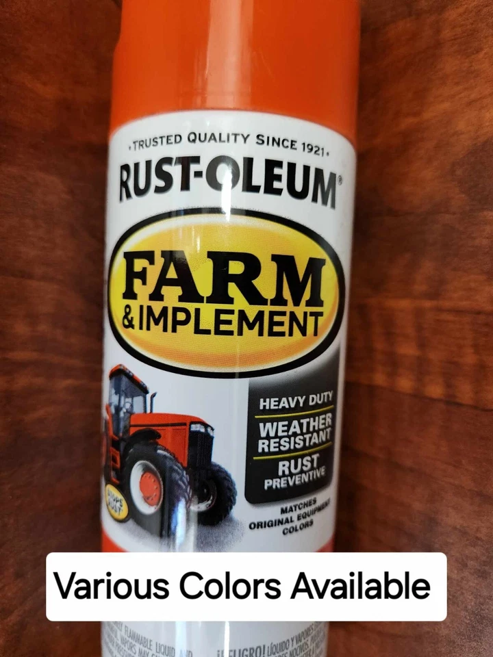 Rust-Oleum® Gloss Farm & Implement Spray Paint - 12 oz. Price Per Can New - Image 1 of 1