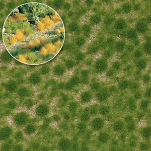 Tufts of grass 2mm Short Spring Busch 3511 - Picture 1 of 1