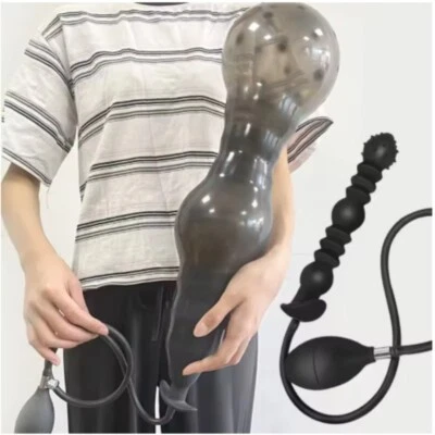 Dilatador Dilatador Extra Grande Inflable Anal Plug Bomba Hombre Estimulación Punto G Femenino Foto 1 de 4
