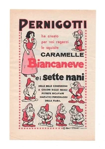 PUBBLICITÀ ADVERTISING WERBUNG ITALIAN CLIPPING 1963 PERNIGOTTI BIANCANEVE - Foto 1 di 1