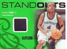 2008-09 SkyBox Standouts Retail Basketball Card #SOFO Randy Foye Jsy