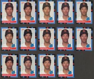 1988 Donruss Roberto Alomar #34 Rated Rookie RC Qty 14