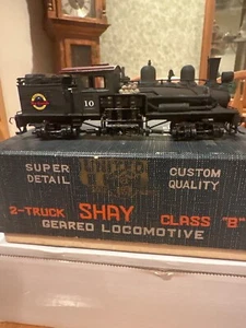 Pacific Fast Mail Two Truck Shay H O, DCC Equiped Custom paint and weathered - Picture 1 of 10