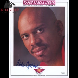 Kareem Abdul-Jabbar signed Color Photo JSA COA Lakers Basketball HOF Auto B1651 - Picture 1 of 1