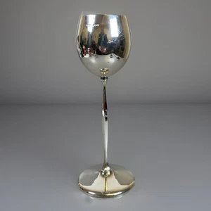 Antique James Dixon Solid Sterling Silver Chalice Wine Goblet 153g - Picture 1 of 10