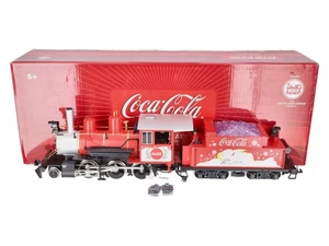 LGB 25194 G Gauge Coca-Cola Mogul Steam Locomotive & Tender w Sound & Smoke EX - Picture 1 of 9