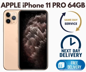 Apple iPhone 11 Pro 64GB Unlocked smartphone Gold Colour VERY GOOD CONDITION - Picture 1 of 12