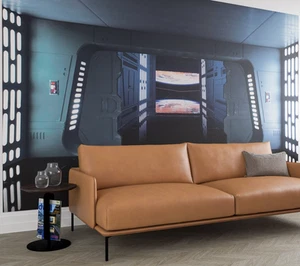 Star Wars Photo Wallpaper 368x248cm Death Star Entrance bedroom wall mural - Picture 1 of 5