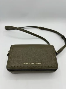Mini Bolso Marc Jacobs Groove Cuero Cactus Verde Guijarro Nuevo sin Etiquetas 7x2x4 - Imagen 1 de 9